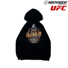 インデペンデント UFC パーカー コナーマクレガー 黒 250204