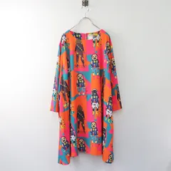 超美品 入手困難 パグ 総柄  mannine ワンピース 岸本万里 超美品 入手困難 パグ 総柄 mannine ワンピース 岸本万里 - メルカリ