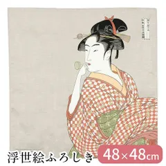 楽天市場】額絵 浮世絵 美人画 【ビードロを吹く娘】 喜多川歌麿