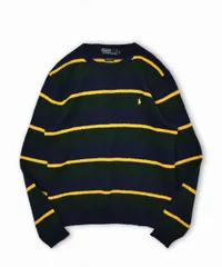 90's Polo RalphLauren ポロラルフローレン コットン ニット M