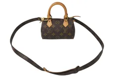 LOUIS VUITTON ルイヴィトン ミニスピーディー ハンドバッグ 2WAYバッグ M41534 モノグラム ブラウン 美品 中古 4b003909