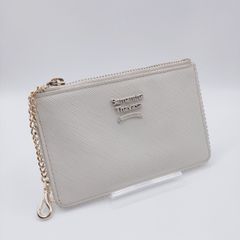 【美品】サマンサタバサ カードケース 定期入れ 小銭入れ Samantha Thavasa オフホワイト