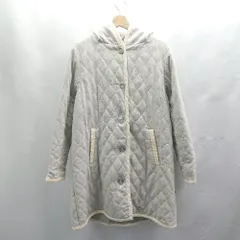 ◇ ⊇ ZOOTIE DES SUCETTES キルティング 長袖 コート サイズLL グレー レディース E  【1503060044582】