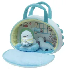 【中古】ぬいぐるみ おでかけすみっコハウス(とかげ) ぬいぐるみセット すみっコぐらしコレクション 「すみっコぐらし」