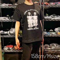 【土日も発送】 シャイニング SHINING 双子 ローズ モリー 映画Tシャツ 映画 tシャツ キューブリック プレゼント ギフト ホラー ブラック 黒 レディース メンズ 半袖 バンドt ロックt brw shining-03