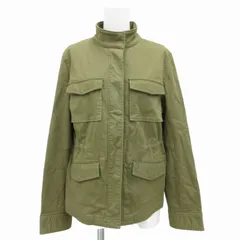 プラステ PLST ミリタリージャケット スタンドカラー M カーキ ■GY31 /SS 0822のサムネイル