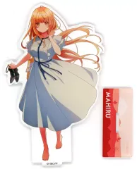 お隣の天使様 椎名真昼 アクリルパネル サイン入り 駿河屋 -<中古>椎名真昼 箔押しサイン入りA4アクリルパネル vol
