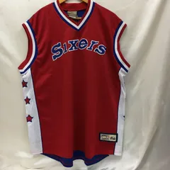 Majestic - XXL★希少★Sixers シクサーズ　majestic製　ゲームユニフォーム セール】NBA チーム メンズ ユニフォーム フィラデルフィア