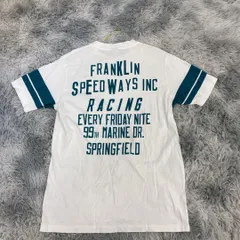 ~【FLANKLIN MARSHALL】フランクリンアンドマーシャル  Tシャツ【XS】軽快  カジュアル  メンズ  白系  ホワイト【送料無料】のサムネイル