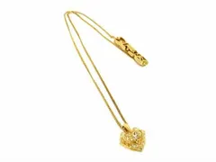 ■極美品■ NINA RICCI ニナリッチ ヴィンテージ ラインストーン ネックレス アクセサリー レディース ゴールド系 DE0026