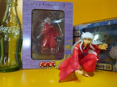 【オマケ付追加】犬夜叉　フィギュア特典非売品るーみっくわーるど　時計とフィギュアは中古のオマケ