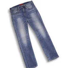 RED CARD レッドカード 64503 USED加工★ Anniversary 20th ボーイフレンド デニム パンツ ジーンズ Sz.23 レディース