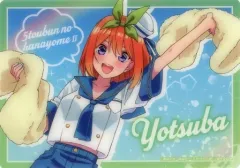 【中古】紙製品 中野四葉 ブラインドコレクションシート 「きゃらっとくじ 五等分の花嫁∬～スプラッシュサマー!～」 P賞