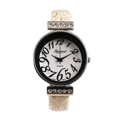 [ラポール] 腕時計 カラーチェンジ 164506 レディース ベージュ