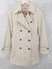 ◇ ◎ LES MUES レミュー ライナー付き 長袖 トレンチ コート サイズS ベージュ レディース  【1002800967865】