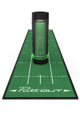 PuttOUT パッティングマット 、おまけのゲートセット ゴルフ練習器具