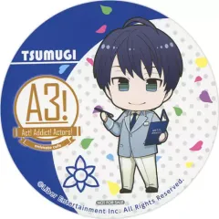 【中古】コースター(キャラクター) 月岡紬(ホテルスタイルver.) コースター 「A3!(エースリー)×animatecafe」 メニュー注文特典