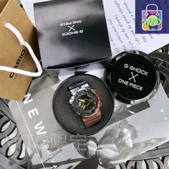 【今日特価】Casio カシオ ジーショック×ワンピースコラボレーションシリーズ ルフィ四档をデザインテーマとする