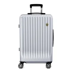 【人気商品】[New Trip] スーツケース キャリーケース 機内持ち込み 軽量 大型 S/M/Lサイズ キャリーバッグ 耐衝撃 大容量 ファスナータイプ 静音 ダブルキャスター TSAロック 海外 旅行 ビジネス 出張 (シルバー、Sサイズ/機内持ち込み：
