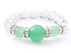 パワーストーン リング 天然石 指輪 レディース(アベンチュリン)(M 約11号)