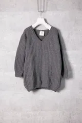 Semicouture　セミクチュール　5分袖　ローゲージニット_iD230108-42のサムネイル