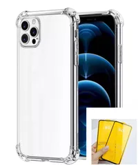 耐衝撃TPUクリアーiPhoneケース液晶画面シート2枚セット
