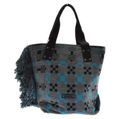 Sacai (サカイ) 22AW Geometric Jacquard Tote L 22-0427S ジオメトリックジャカード トート L グレーのサムネイル