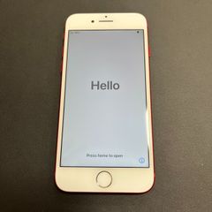 【EL6】iPhone7　128GB　ドコモ　SIMロック有　赤　レッド　A1779　バッテリー74％　KT10475