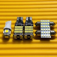 お得セット◇5個セット！MH55S ワゴンRスティングレーハイブリッド T10 LED ルームランプ ナンバー灯 バックランプ ホワイト スズキ 爆光！  カー用品 アクセサリー 車検対応