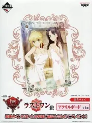 【中古】原画イラストボード 一番くじ Fate/EXTRA Last Encore ラストワン賞 アクリルボード