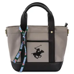 トートバッグ ビバリーヒルズポロクラブ BH2006N GR/BK/BK