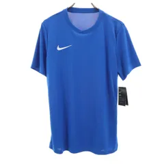 未使用 NIKE ナイキ 半袖 パークVI Tシャツ M ブルー DRI-FIT メンズ 古着