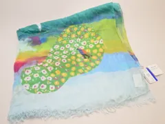 ツモリチサト TSUMORI CHISATO ストール 大判 花畑モチーフ マフラー マルチカラー レディース j_p F-MR1124のサムネイル