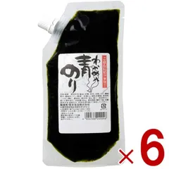 堂本食品 わかめ入り 青のり 青のりわかめ 250g 青のり 若布入り 佃煮 つくだ煮 堂本 カクイチ 青海苔 6個のサムネイル