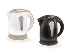 Vegetable 電気ケトル 湯沸し器 GD-P106 1.0L ベージュ/ブラック シンプルで使いやすい