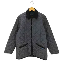 ラベンハム LAVENHAM 襟コーデュロイキルティングコート メンズ import：M のサムネイル