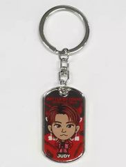 [중고]키 홀더 고토 타쿠마/JUDY(ROWDY SHOGUN ≠ THE RAMPAGE) 메탈 도그 태그 키 홀더 [BATTLE OF TOKYO ~CODE OF Jr.EXILE~] 캡슐 경품