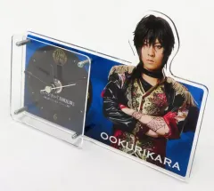 【中古】置き時計・壁掛け時計 牧島輝(大倶利伽羅) アクリルクロック 「ミュージカル『刀剣乱舞』 ～静かの海のパライソ～(2021)」 Loppi・HMV＆BOOKS online予約限定