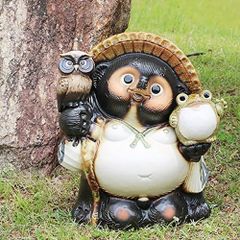 信楽焼 20号開運狸 高さ64㌢ たぬき タヌキ 狸 しがらきやき お買い得