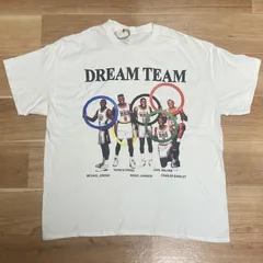 NBAバスケットボール　非売品ドリームチームTシャツ　未着用新品　デッドストック 値下げ 激レア NBA ドリームチームTシャツ 未使用 - メルカリ