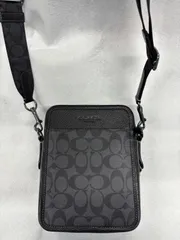 【美品】coach サリバン　クロスボディ　シグネチャー　キャンバス