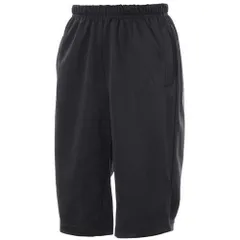 チャンピオン(Champion) ジュニア ウォームアップハーフパンツ CDW951H ブラック×シルバー 150cm