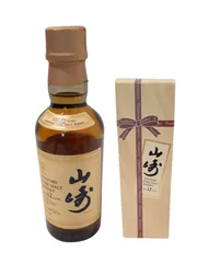 サントリー 山崎 12年 ピュアモルトウイスキー　希少美品ミニボトル180ml サントリー 山崎 12年 ピュアモルトウイスキー 希少美品ミニ