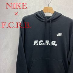 NIKE × F.C.R.B ナイキ F.C.Real Bristol エフシーレアルブリストル プルオーバー パーカー BV2655-010 スウェット XL ブラック 裏起毛 メンズ
