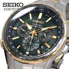 ☆定価650USD☆新品 高級コーチュラシリーズ SSG022 セイコー電波時計
