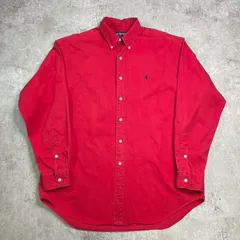 90年代 Ralph Lauren ラルフローレン BLAKE ボタンダウンシャツ メンズXL相当 