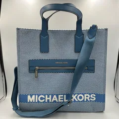 マイケルコース Michael Kors トートバッグ KENLY NS ラージ  コットンキャンバス メンズ