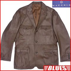 B-McCOY'S STEERHIDE LEATHER SINGLE JKT - メルカリ