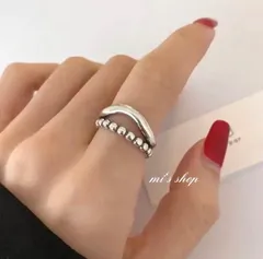 silver925 ダブルラインリング/シルバー925 リング　ring
