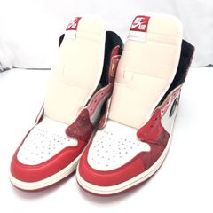 【中古】Spider-Man × Nike Air Jordan 1 High OG SP サイズ29.0cm DV1748-601 ナイキ スパイダーマン[91]のサムネイル